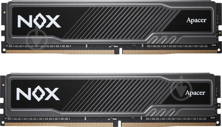 Оперативная память Apacer DDR4 SDRAM 32 GB (2x16GB) 3200 MHz (AH4U32G32C28YMBAA-2) NOX - фото 1