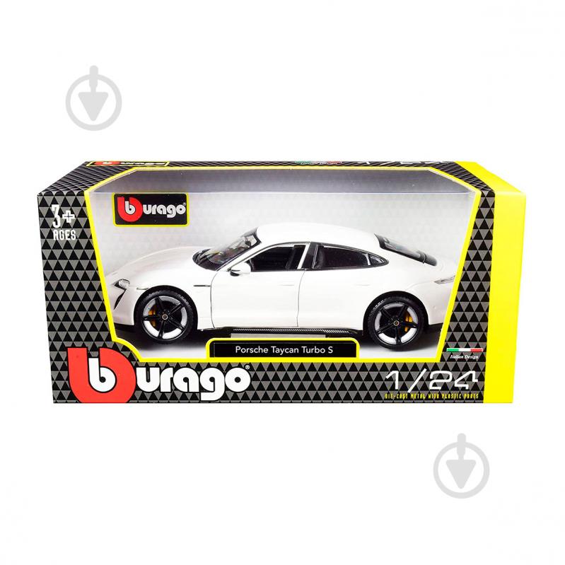 Автомобіль Bburago 1:24 Porsche Taycan Turbo S в асортименті 18-21098 - фото 8