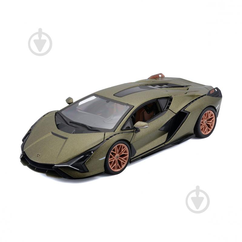 Автомодель Bburago 1:24 LAMBORGHINI SIÁN FKP 37 18-21099 - фото 4