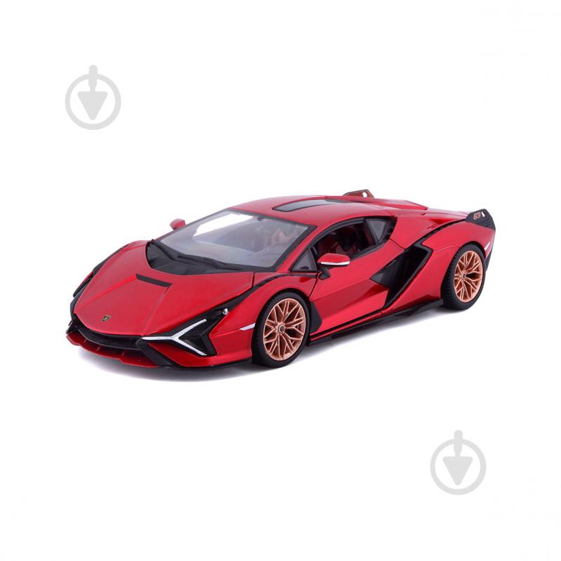 Автомодель Bburago 1:24 LAMBORGHINI SIÁN FKP 37 18-21099 - фото 8