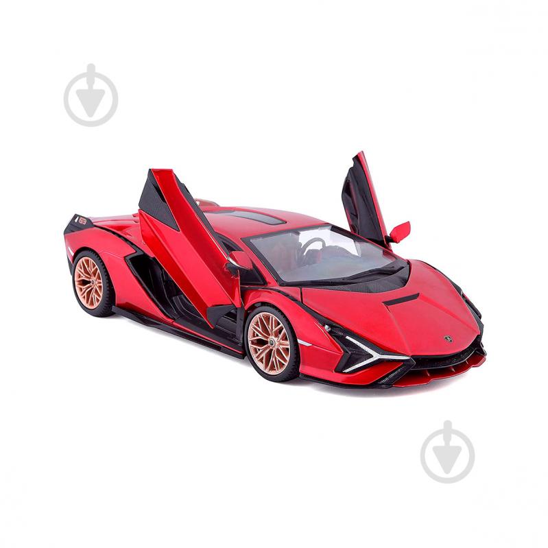 Автомодель Bburago 1:24 LAMBORGHINI SIÁN FKP 37 18-21099 - фото 9