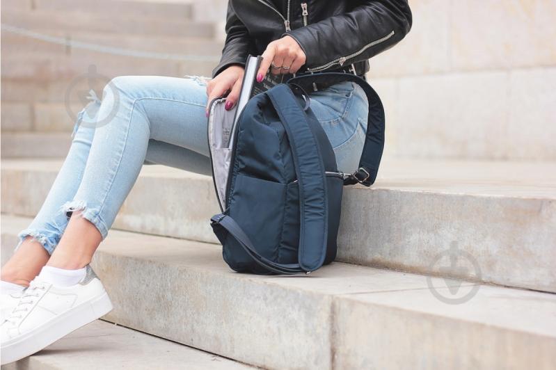 Рюкзак Pacsafe Stylesafe blue (20615606) - фото 9