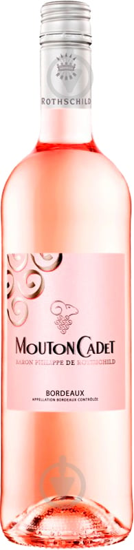 Вино Baron Philippe de Rothschild розовое сухое Mouton Cadet Rose 0,75 л - фото 1