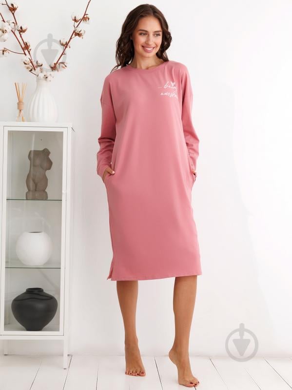 Ночная рубашка Roksana TAI DAI №1218/16209 р. 52 кофейный - фото 1 Ночная рубашка Roksana TAI DAI №1218/16209 р. 52 кофейный - фото 1