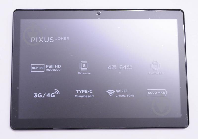 УЦІНКА! Планшет Pixus JOKER 10,1" 4/64GB 3G/WI-FI + 4G BLACK (УЦ №101) - фото 10