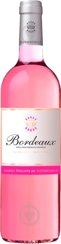 Вино Baron Philippe de Rothschild Bordeaux Rose розовое сухе 0,75 л - фото 1