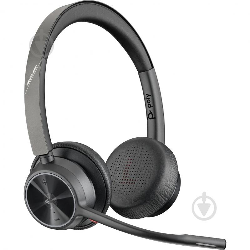Bluetooth-гарнитура Poly Voyager 4320-M black (77Y98AA) - фото 3 Bluetooth-гарнитура Poly Voyager 4320-M black (77Y98AA) - фото 3