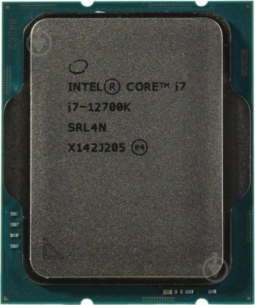 Процессор Intel Core i7 12700K 3,6 GHz Socket 1700 Tray (CM8071504553828) - фото 1