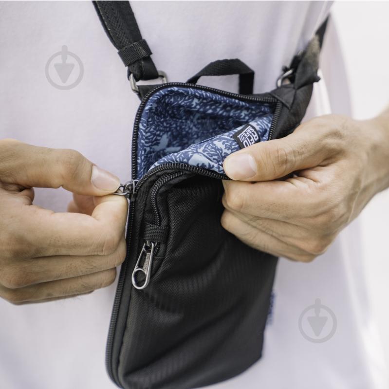 Сумка Pacsafe Daysafe ECONYL tech crossbody black (40125138) - фото 8 Сумка Pacsafe Daysafe ECONYL tech crossbody black (40125138) - фото 8