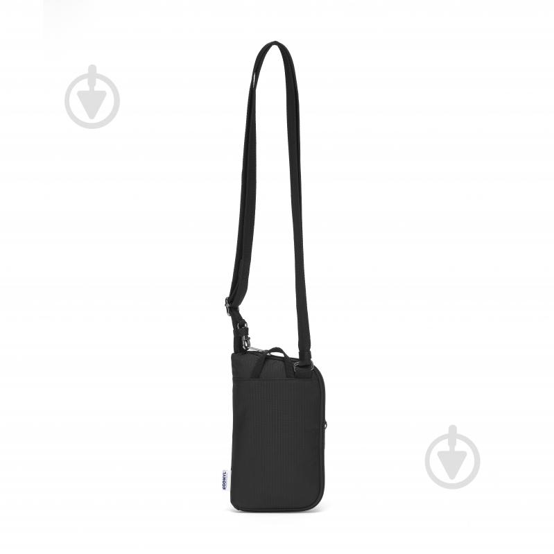 Сумка Pacsafe Daysafe ECONYL tech crossbody black (40125138) - фото 3 Сумка Pacsafe Daysafe ECONYL tech crossbody black (40125138) - фото 3