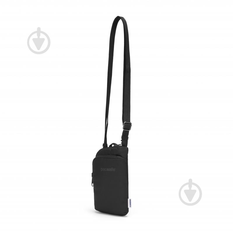 Сумка Pacsafe Daysafe ECONYL tech crossbody black (40125138) - фото 2 Сумка Pacsafe Daysafe ECONYL tech crossbody black (40125138) - фото 2