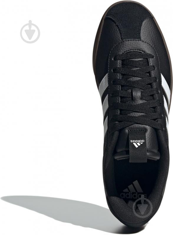 Кросівки чоловічі демісезонні Adidas VL COURT 3.0 ID6286 р.42 чорні - фото 7