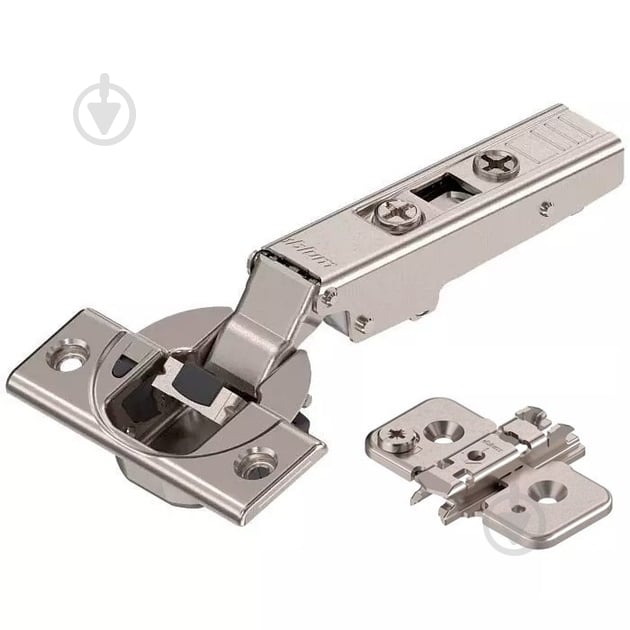 Петля накладна Blum 110° CLIP top BLUMOTION з монтажною планкою з доводчиком 71B3550 + 173H7100 - фото 1