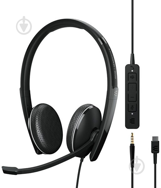 Гарнитура Sennheiser Adapt 165 II USB-C black (1000916) - фото 1