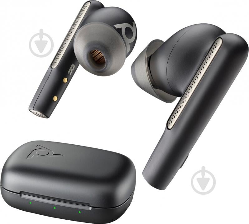 Bluetooth-гарнитура Poly TWS Voyager Free 60 black (7Y8H3AA) - фото 1