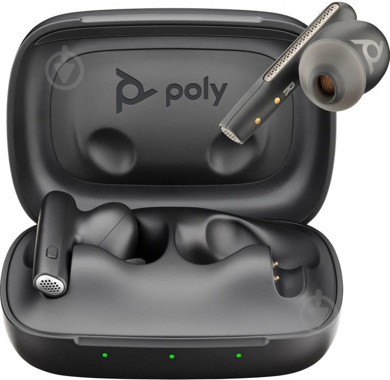 Bluetooth-гарнитура Poly TWS Voyager Free 60 black (7Y8H3AA) - фото 4