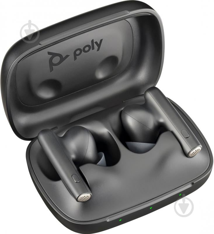 Bluetooth-гарнитура Poly TWS Voyager Free 60 black (7Y8H3AA) - фото 5