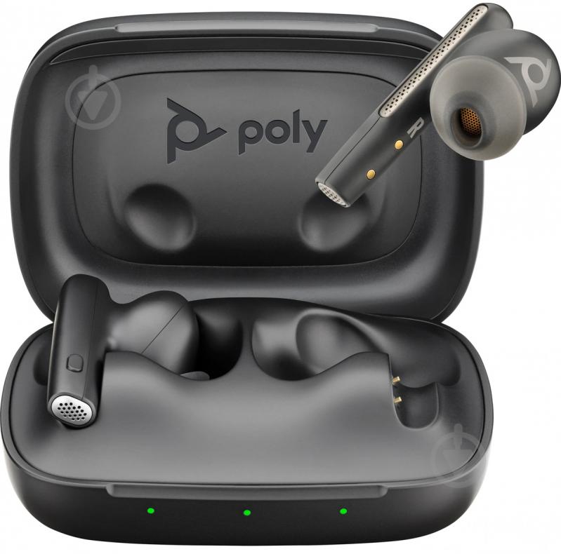 Bluetooth-гарнитура Poly TWS Voyager Free 60 black (7Y8H4AA) - фото 4