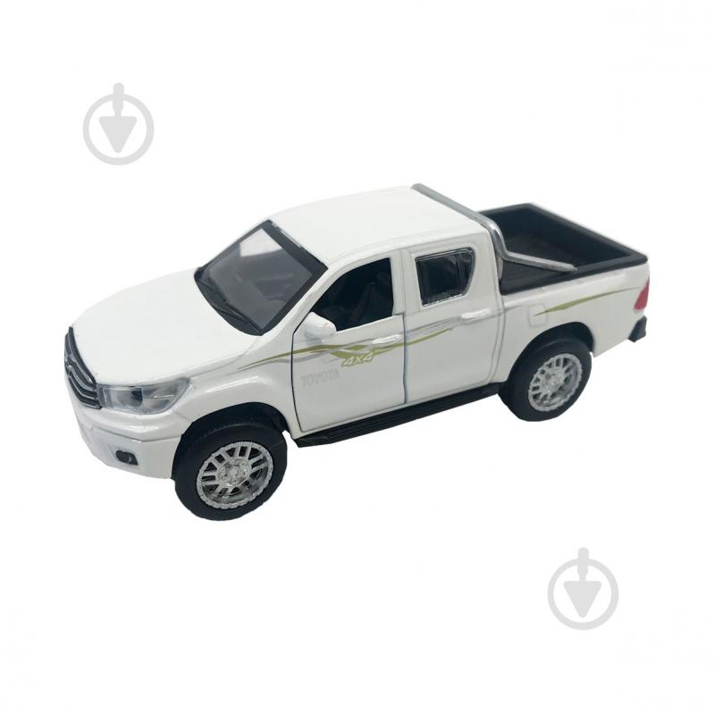 Автомобіль Technopark 1:32 TOYOTA HILUX (білий) FY6118-WT - фото 1