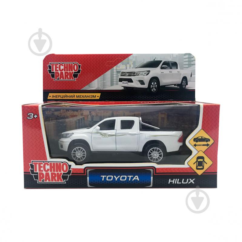 Автомобіль Technopark 1:32 TOYOTA HILUX (білий) FY6118-WT - фото 4