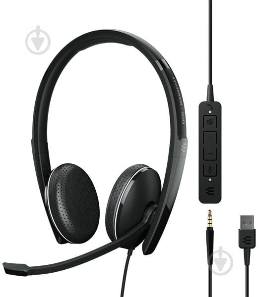 Гарнитура Sennheiser Adapt 165T II USB black (1000902) - фото 1