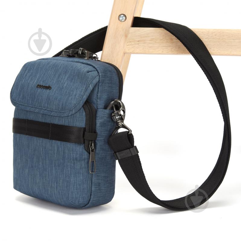 Сумка Pacsafe Metrosafe X compact crossbody blue (30610646) - фото 9