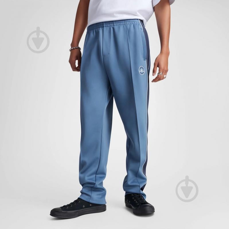 Брюки Converse RETRO CHUCK TRACK PANT 10027328-480 р. L синий - фото 1 Брюки Converse RETRO CHUCK TRACK PANT 10027328-480 р. L синий - фото 1
