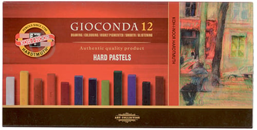 Пастель суха Gioconda тверда Koh-i-Noor 8112012003ks 12 кольорів - фото 1