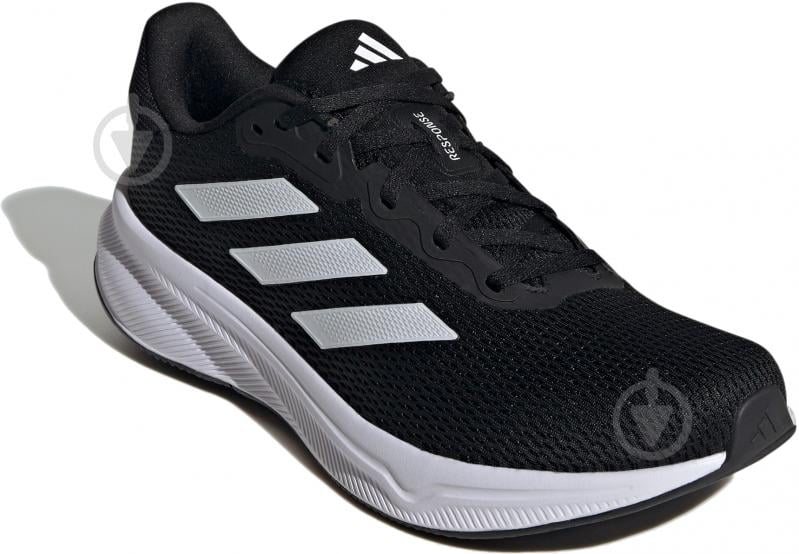 Кроссовки мужские Adidas RESPONSE IH6007 р.42 черные с белым - фото 3