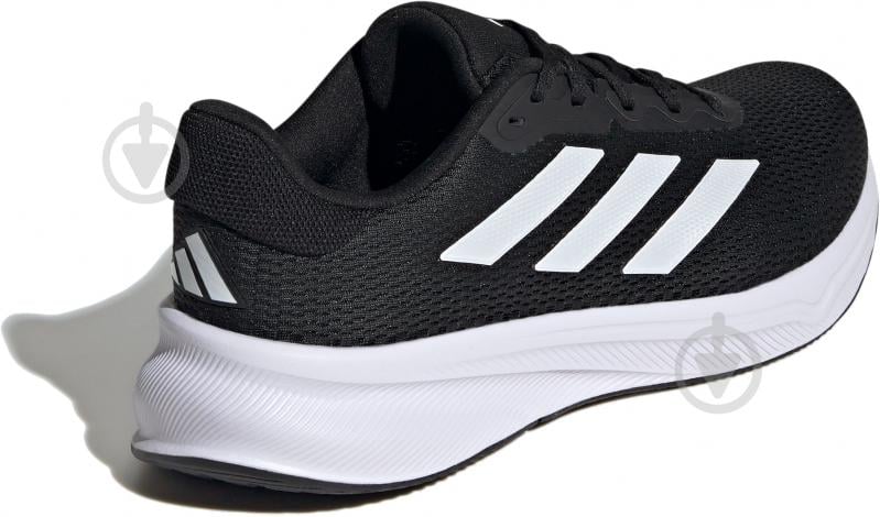 Кроссовки мужские Adidas RESPONSE IH6007 р.42 черные с белым - фото 4