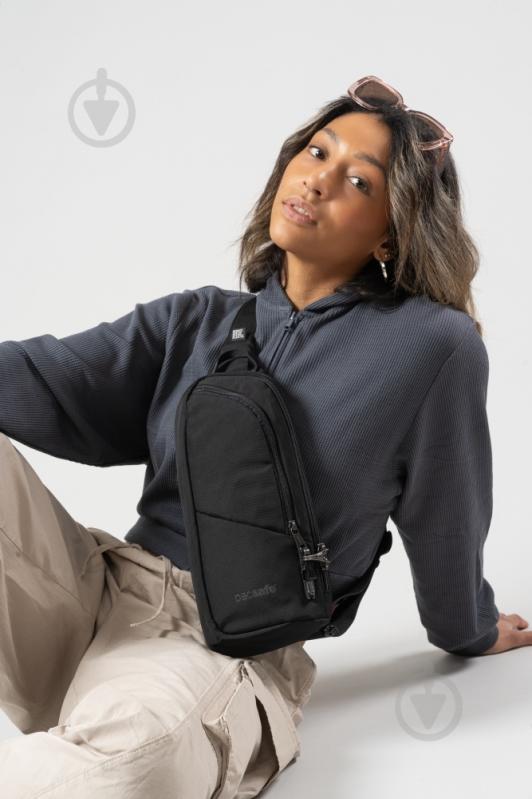 Сумка Pacsafe Vibe 150 Sling Pack black (60161130) - фото 7