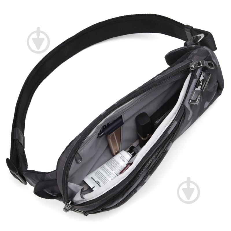 Сумка Pacsafe Vibe 150 Sling Pack black/grey (60161814) - фото 4