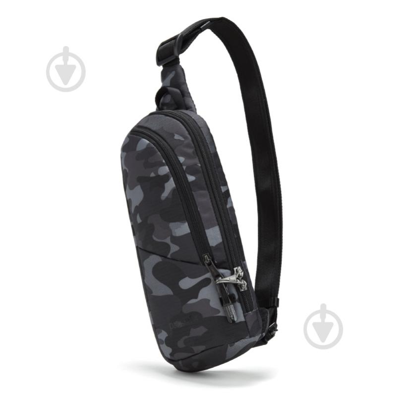 Сумка Pacsafe Vibe 150 Sling Pack black/grey (60161814) - фото 2