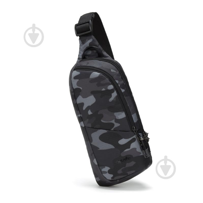 Сумка Pacsafe Vibe 150 Sling Pack black/grey (60161814) - фото 1