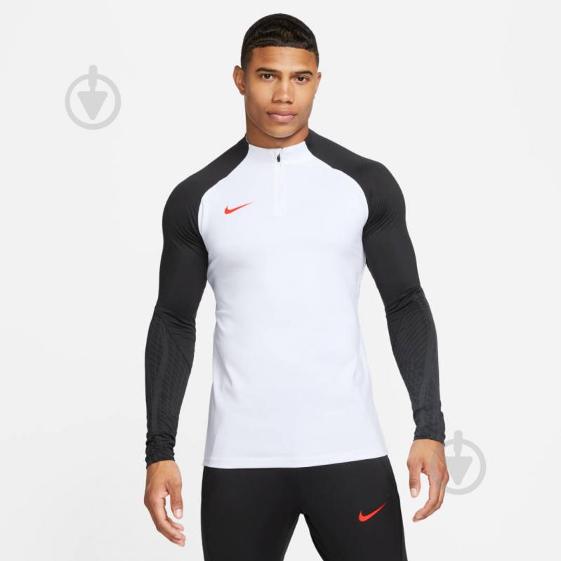 Джемпер Nike M NK DF STRK DRIL TOP DV9225-101 р.XS белый - фото 1