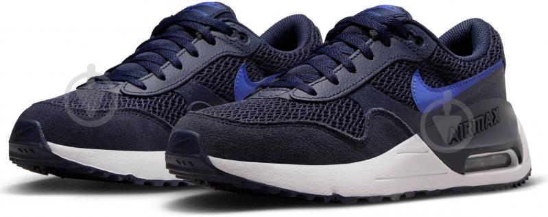 Кросівки для хлопчиків демісезонні Nike AIR MAX SYSTM DQ0284-400 р.37,5 сині - фото 5