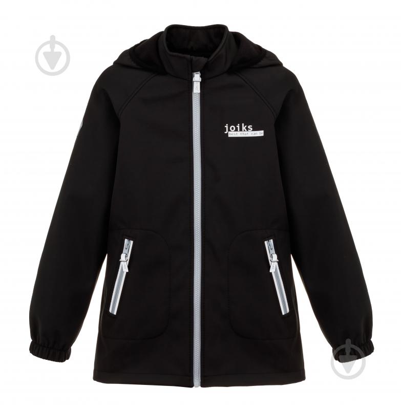 Ветровка унисекс JOIKS р.128 черный SoF-22/e - фото 1