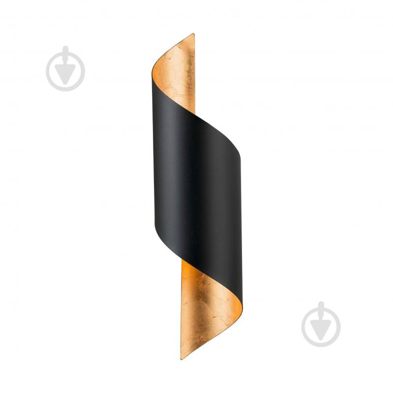 Бра "Хабалояс" 40 Вт черный 39654 - фото 1