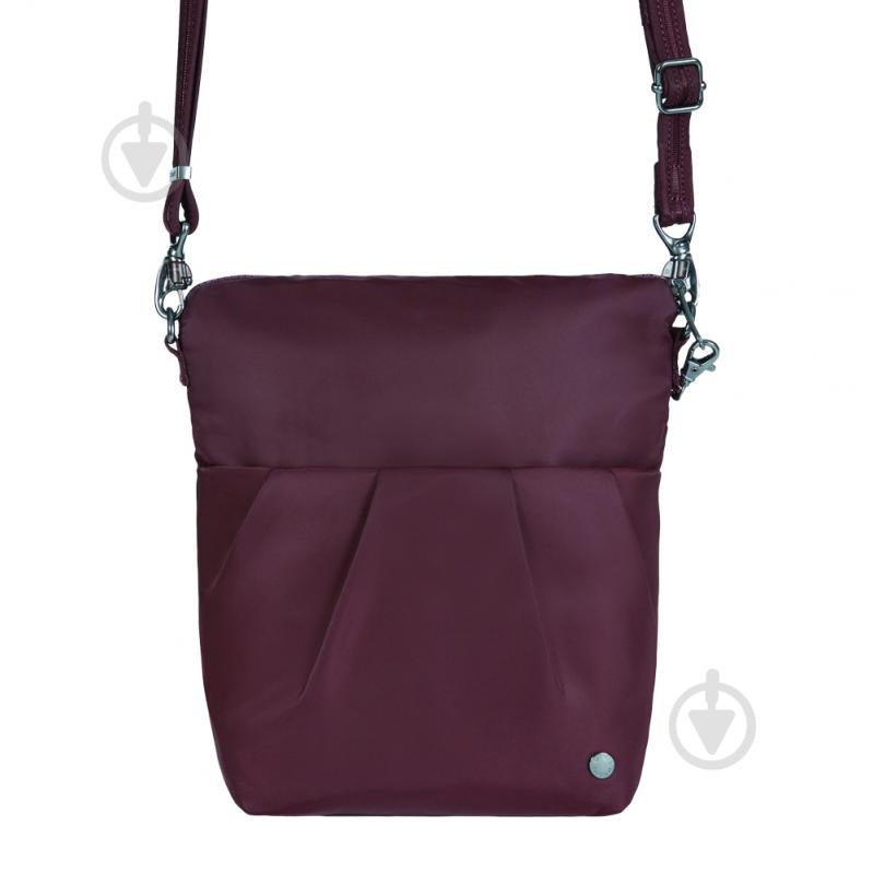 Сумка Pacsafe Citysafe CX Convertible Crossbody burgundy (20405319) - фото 5