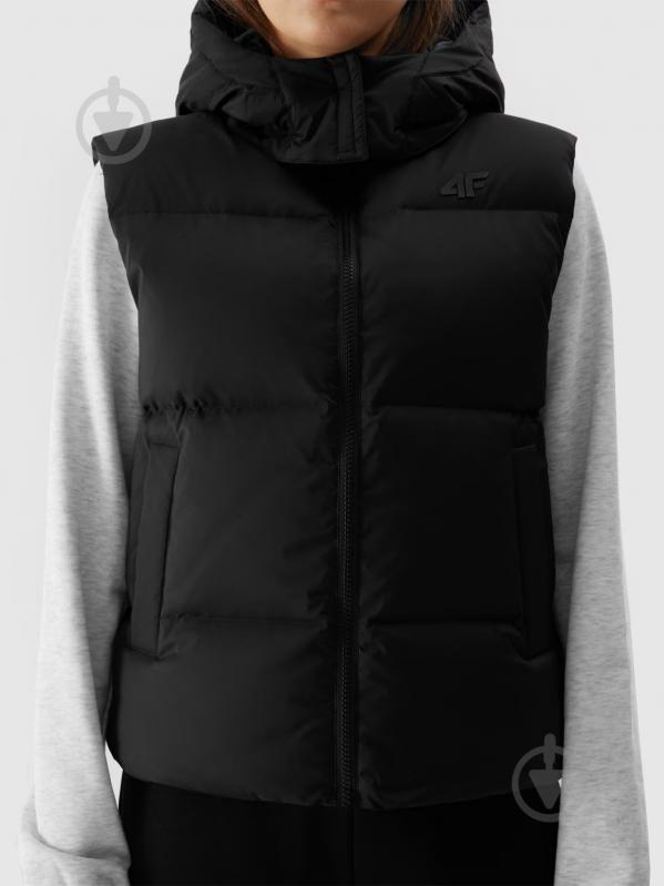 Жилет 4F VEST JACKET F138 4FWAW24TVJAF138-20S р.L чорний - фото 7