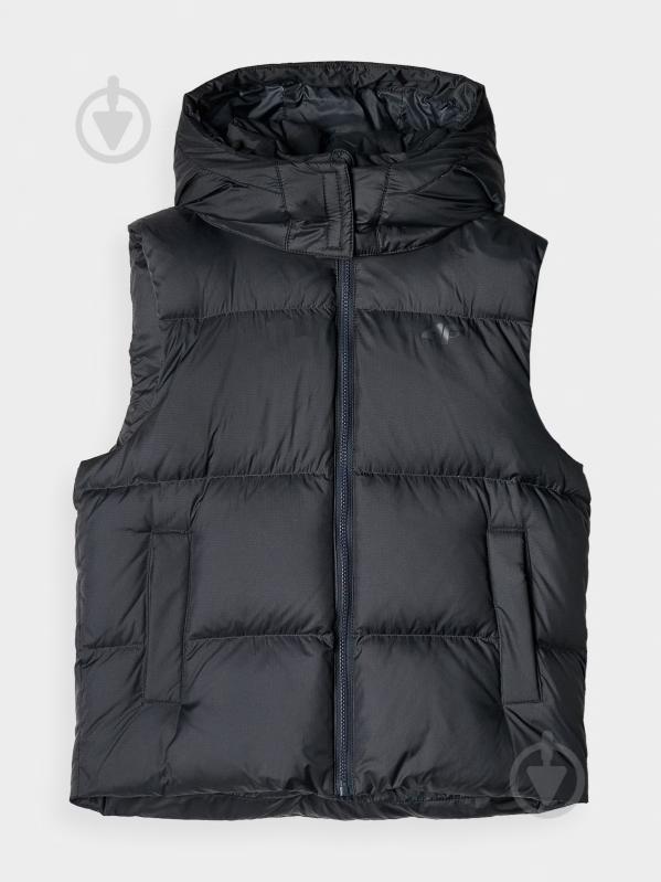 Жилет 4F VEST JACKET F138 4FWAW24TVJAF138-20S р.L чорний - фото 8