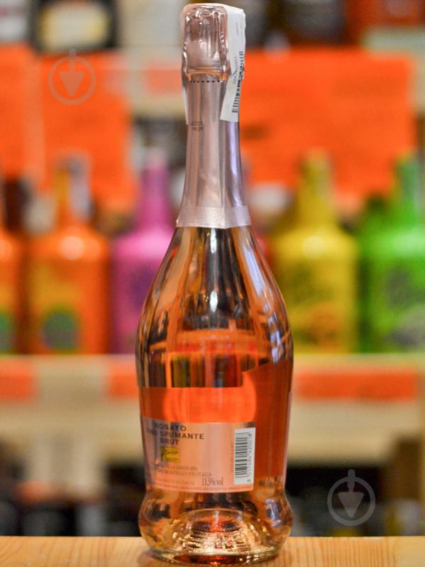 Вино игристое Il Fresco Rose Spumante Brut розовое 0,75 л - фото 3