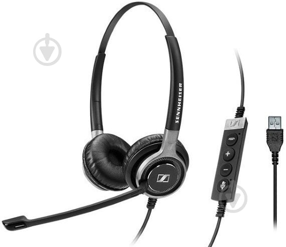 Гарнитура Sennheiser SC 660 USB CTRL black (504555) - фото 1