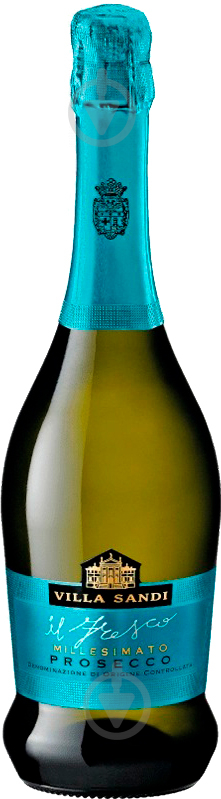 Вино игристое Il Fresco Prosecco Spumante DOC Treviso Extra Dry Millesimato сухое белое 0,75 л - фото 1