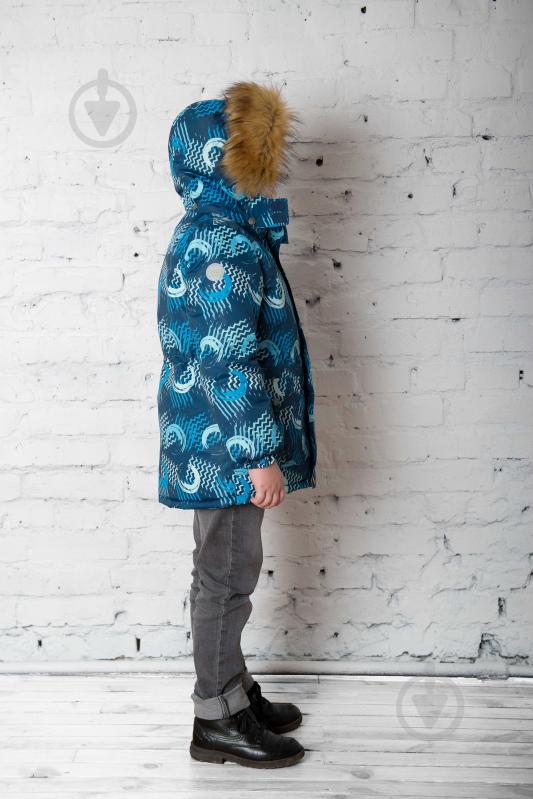 Куртка детская для мальчиков JOIKS р.110 синий B-100/110 - фото 3 Куртка детская для мальчиков JOIKS р.110 синий B-100/110 - фото 3