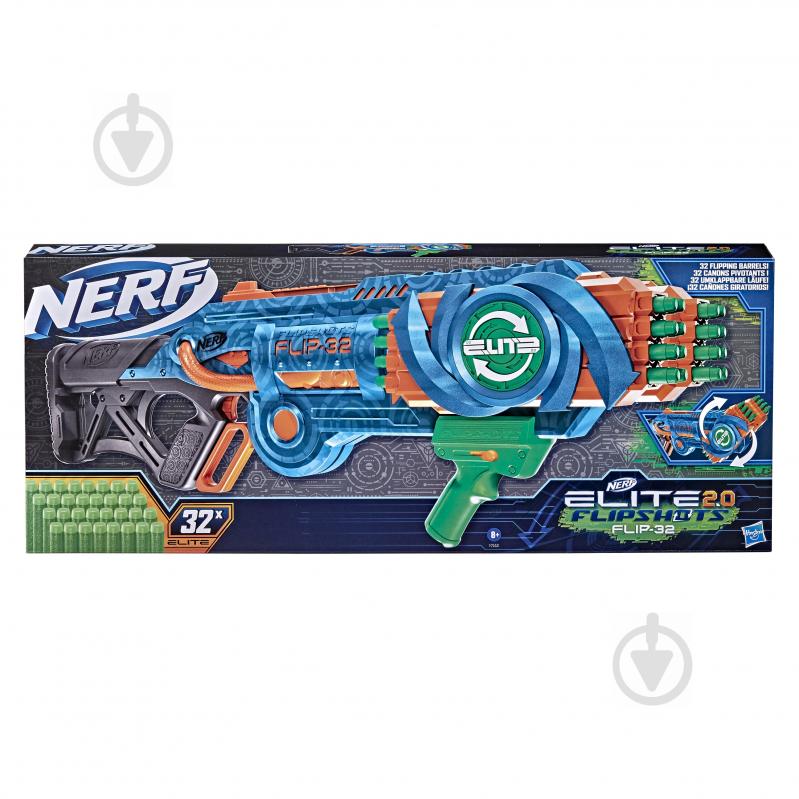 Бластер Hasbro Nerf Флип 32 серии Элит F2553 - фото 7