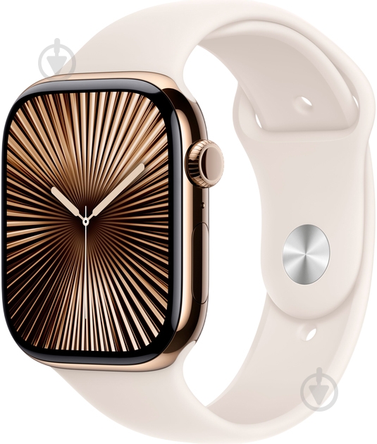 ᐉ Смарт-часы Apple Watch Series 10 GPS + Cellular 46mm Gold ᐉ Смарт-часы Apple Watch Series 10 GPS + Cellular 46mm Gold