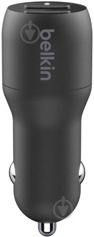 Автомобільний зарядний пристрій Belkin Car Charger 24W Dual USB-A USB-A - USB-C - фото 4