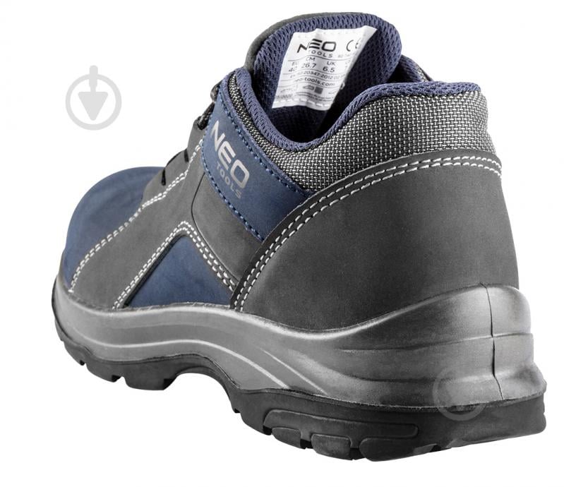 Полуботинки профессиональные NEO tools О2 FO SRC р.41 82-740 серо-синий - фото 5