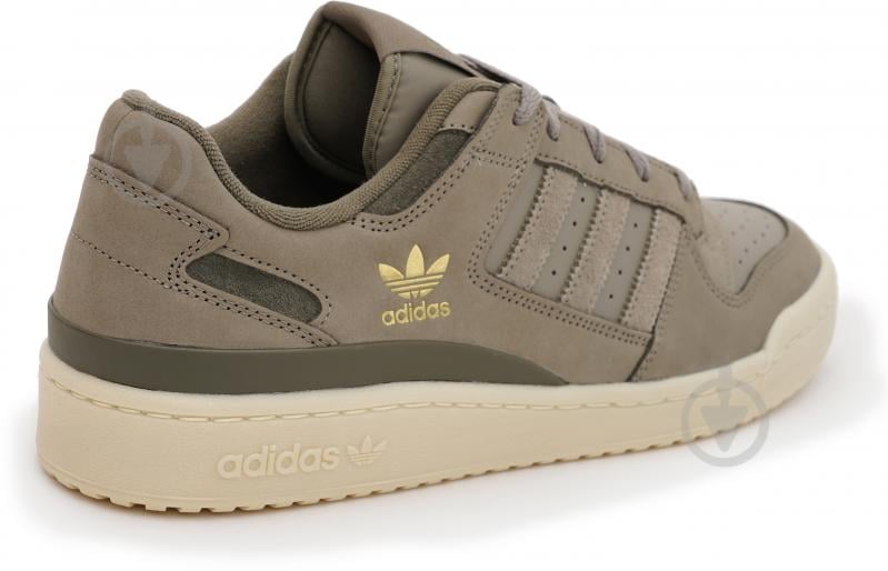 Кросівки чоловічі демісезонні Adidas FORUM LOW CL IH7827 р.43 1/3 хакі - фото 4